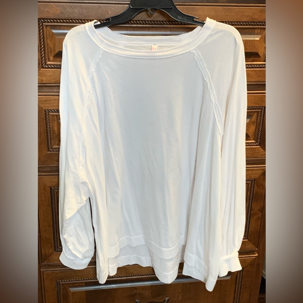 Free People FP Movement white top